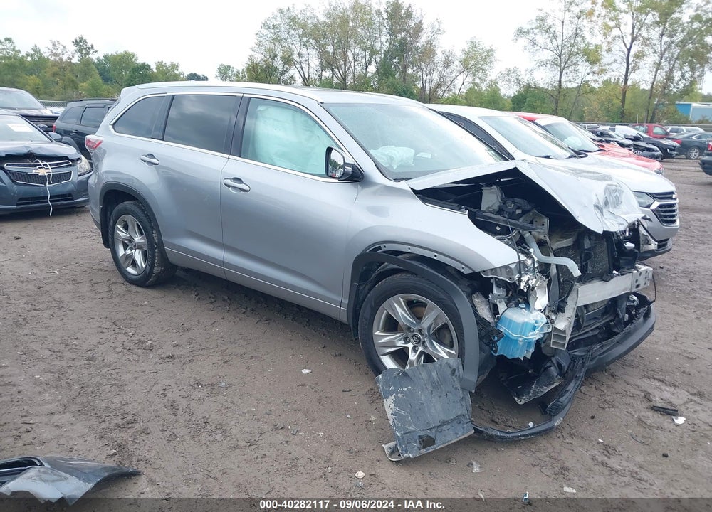 2016 TOYOTA HIGHLANDER LIMITED V6 VIN: 5TDDKRFH0GS294522