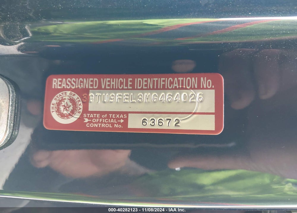 2021 GMC SIERRA 1500 4WD SHORT BOX DENALI VIN: 3GTU9FEL3MG464026