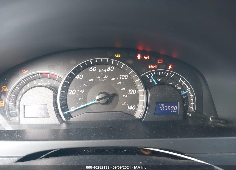 2013 TOYOTA CAMRY LE VIN: 4T4BF1FK4DR310500