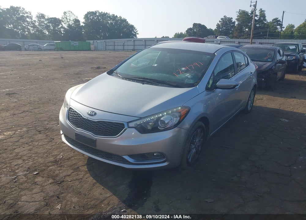 2014 KIA FORTE EX VIN: KNAFX4A85E5124791