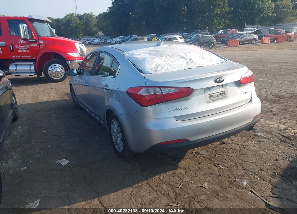 2014 KIA FORTE EX VIN: KNAFX4A85E5124791