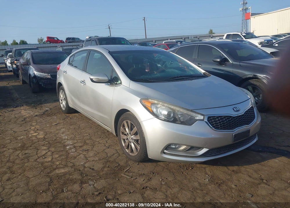 2014 KIA FORTE EX VIN: KNAFX4A85E5124791