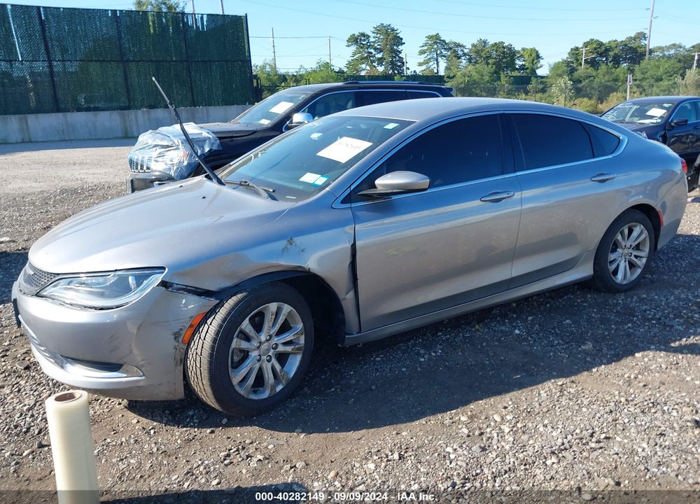 2016 CHRYSLER 200 LIMITED VIN: 1C3CCCAB8GN172784