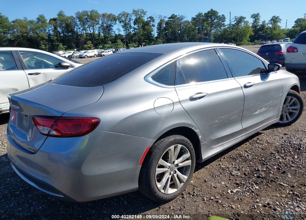 2016 CHRYSLER 200 LIMITED VIN: 1C3CCCAB8GN172784