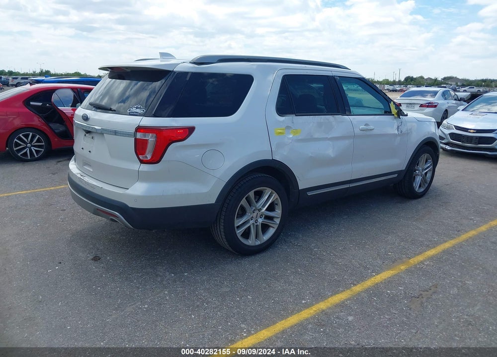 2017 FORD EXPLORER XLT VIN: 1FM5K7D81HGA93182