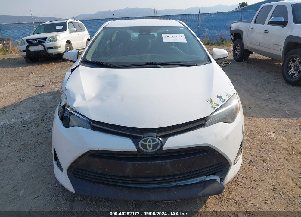 2017 TOYOTA COROLLA L VIN: 5YFBURHE8HP593576