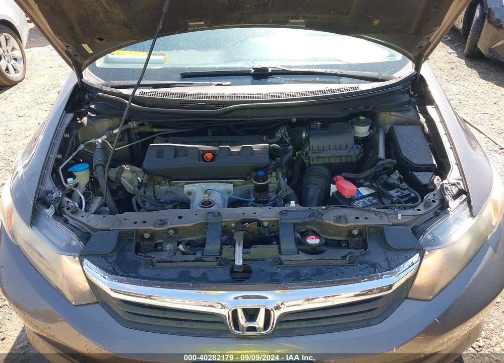 2012 HONDA CIVIC LX VIN: 19XFB2F53CE092641