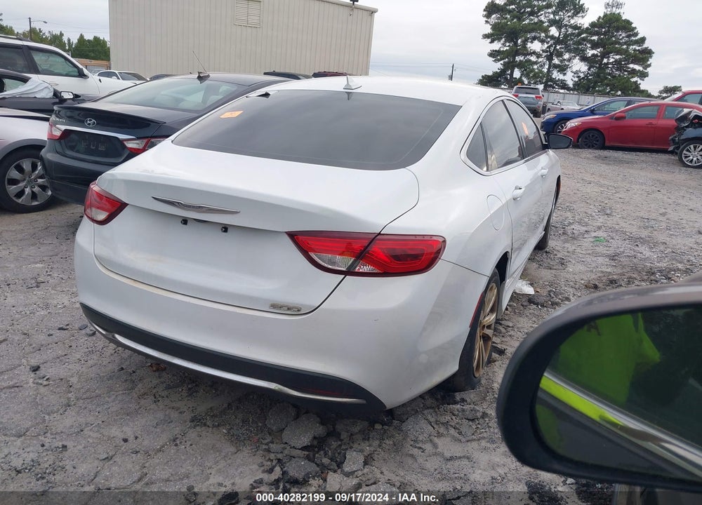 2017 CHRYSLER 200 LIMITED PLATINUM VIN: 1C3CCCABXHN501101