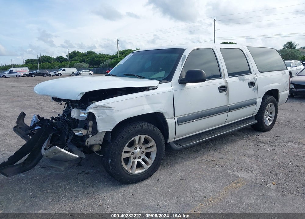 2002 CHEVROLET SUBURBAN 1500 LS VIN: 1GNEC16Z22J154044