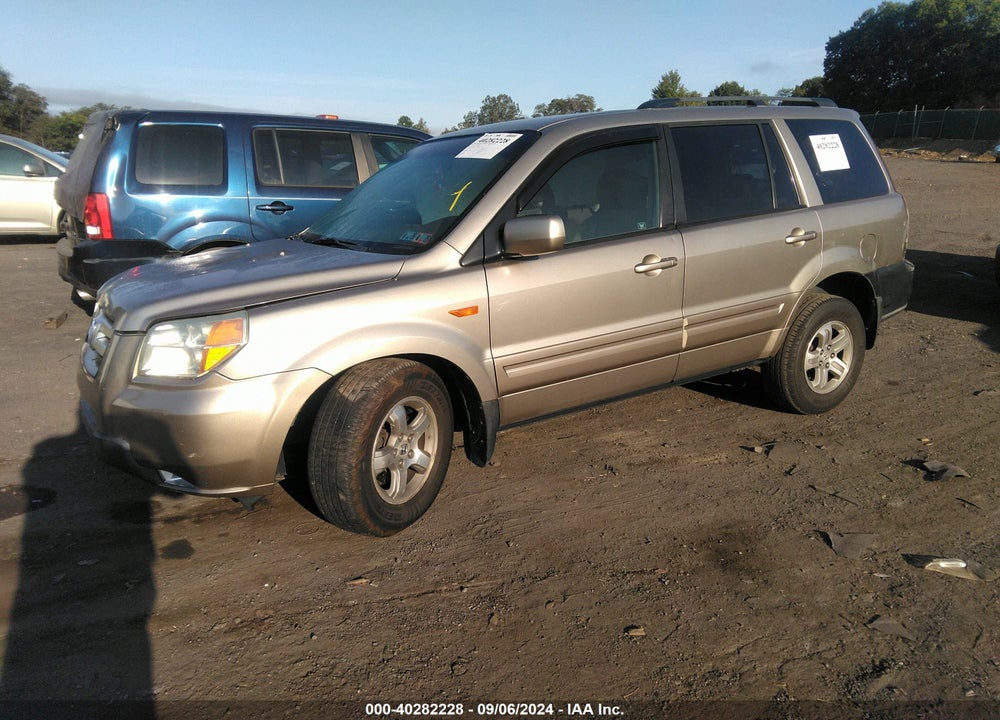2006 HONDA PILOT EX VIN: 2HKYF18496H505464