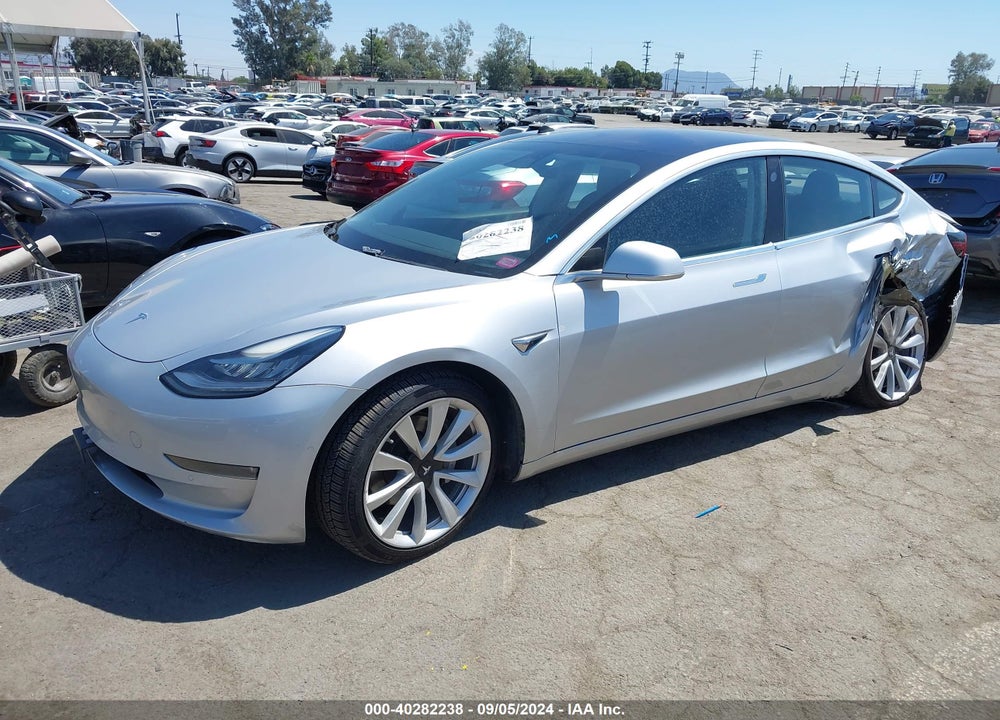 2018 TESLA MODEL 3 LONG RANGE/MID RANGE VIN: 5YJ3E1EA0JF048476