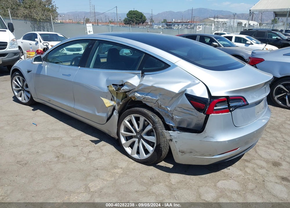 2018 TESLA MODEL 3 LONG RANGE/MID RANGE VIN: 5YJ3E1EA0JF048476