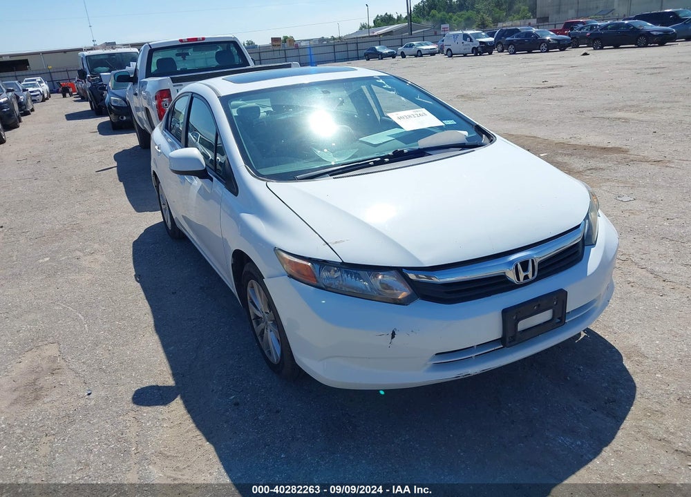2012 HONDA CIVIC EX VIN: 19XFB2F80CE384113