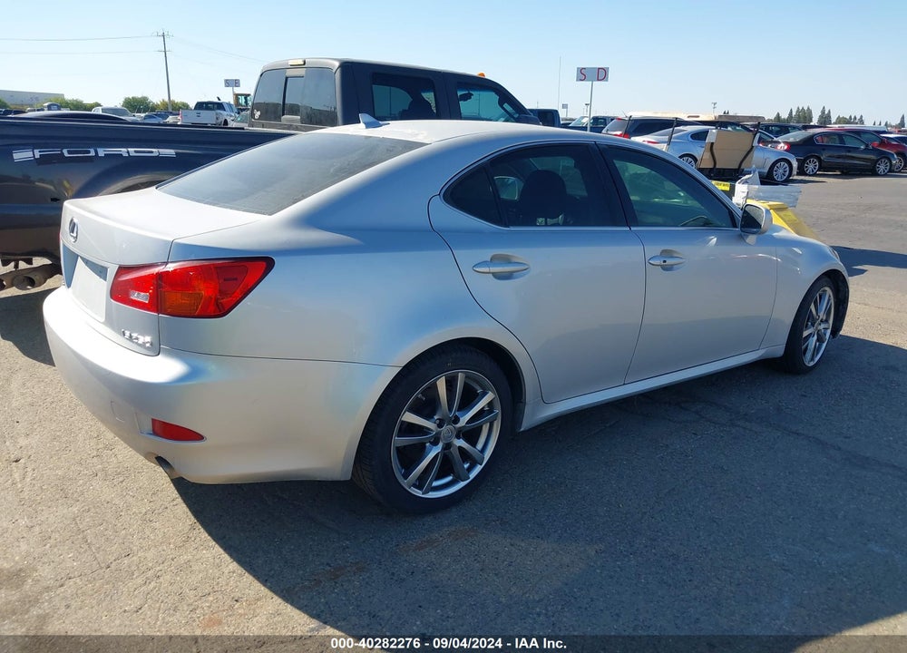 2008 LEXUS IS 250 VIN: JTHBK262285054615