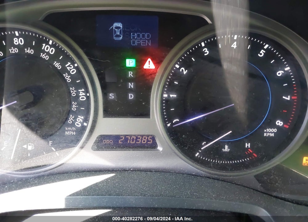 2008 LEXUS IS 250 VIN: JTHBK262285054615