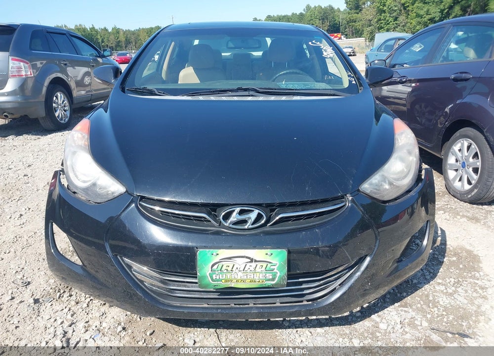 2011 HYUNDAI ELANTRA LIMITED (ULSAN PLANT) VIN: KMHDH4AE6BU099510