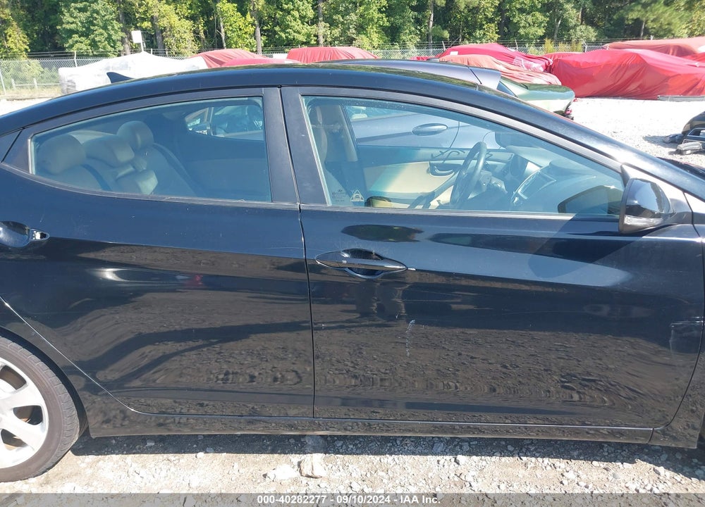2011 HYUNDAI ELANTRA LIMITED (ULSAN PLANT) VIN: KMHDH4AE6BU099510