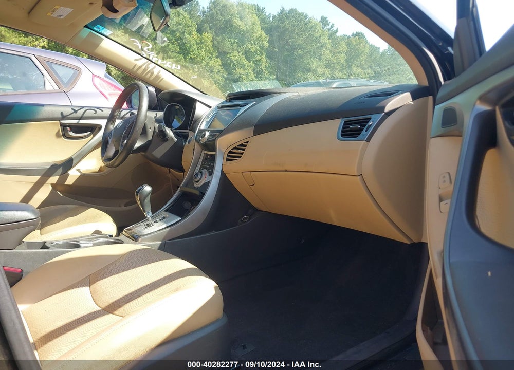 2011 HYUNDAI ELANTRA LIMITED (ULSAN PLANT) VIN: KMHDH4AE6BU099510