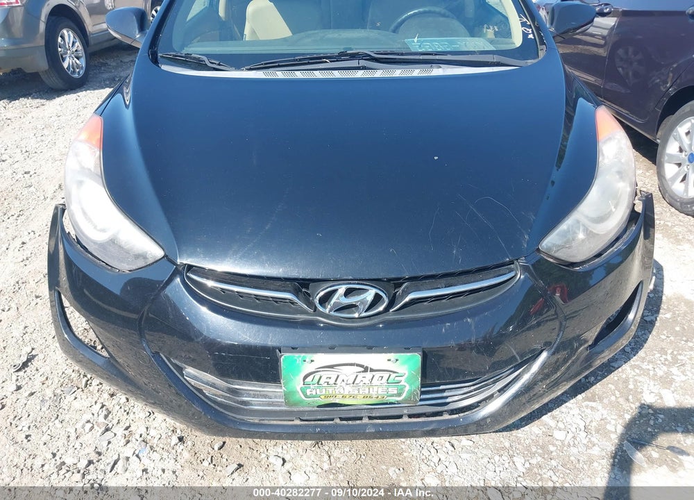 2011 HYUNDAI ELANTRA LIMITED (ULSAN PLANT) VIN: KMHDH4AE6BU099510