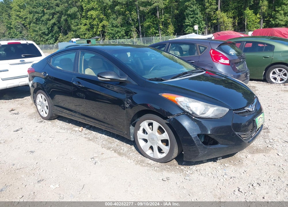 2011 HYUNDAI ELANTRA LIMITED (ULSAN PLANT) VIN: KMHDH4AE6BU099510