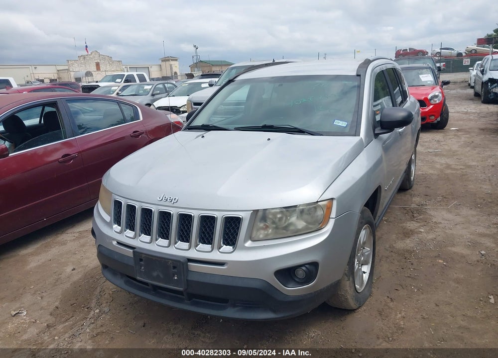 2013 JEEP COMPASS SPORT VIN: 1C4NJCBA7DD264454