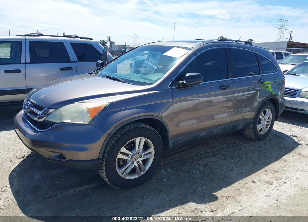 2010 HONDA CR-V EX VIN: 5J6RE3H53AL039475