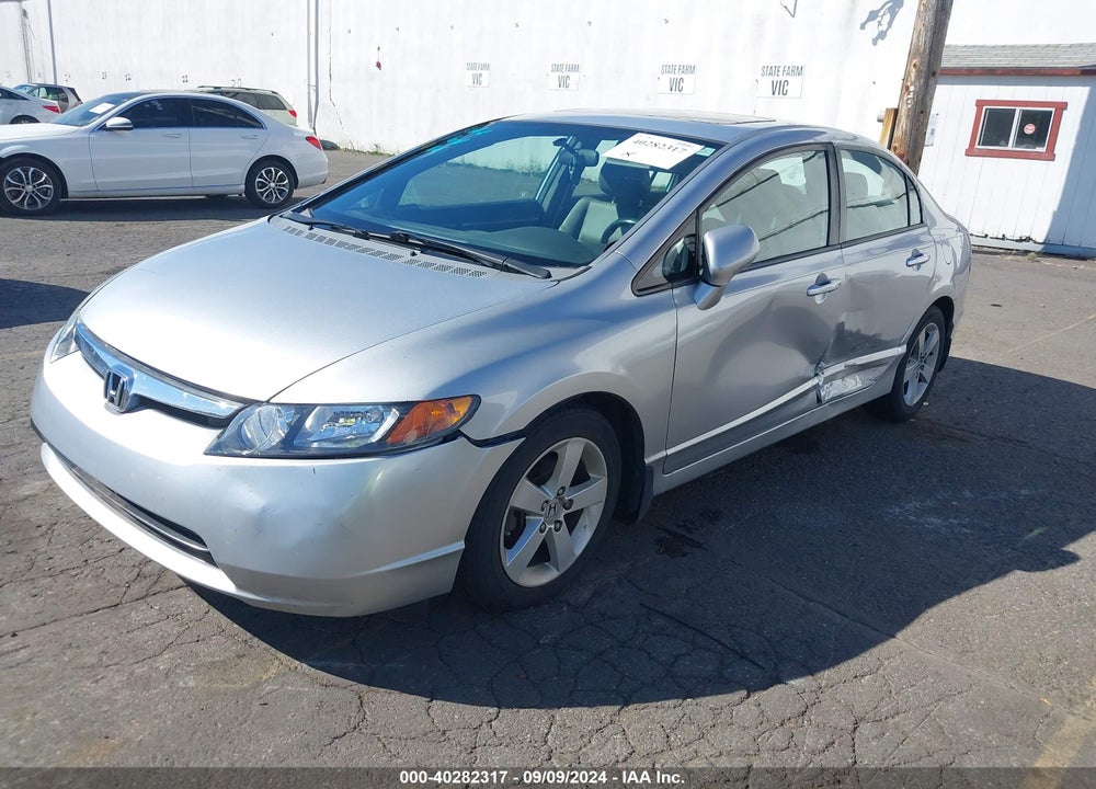 2008 HONDA CIVIC EX-L VIN: 2HGFA16938H348127