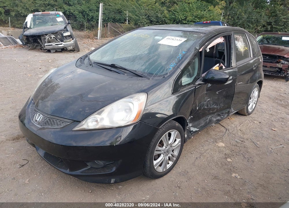 2010 HONDA FIT SPORT VIN: JHMGE8H41AC039684