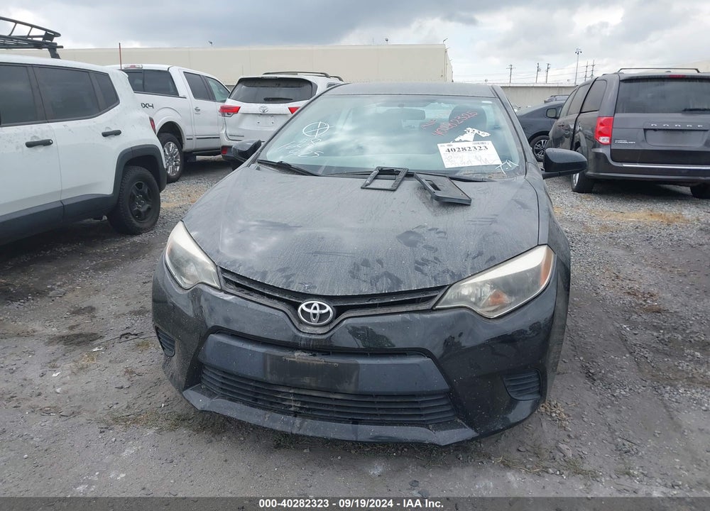 2016 TOYOTA COROLLA L VIN: 5YFBURHE8GP397796