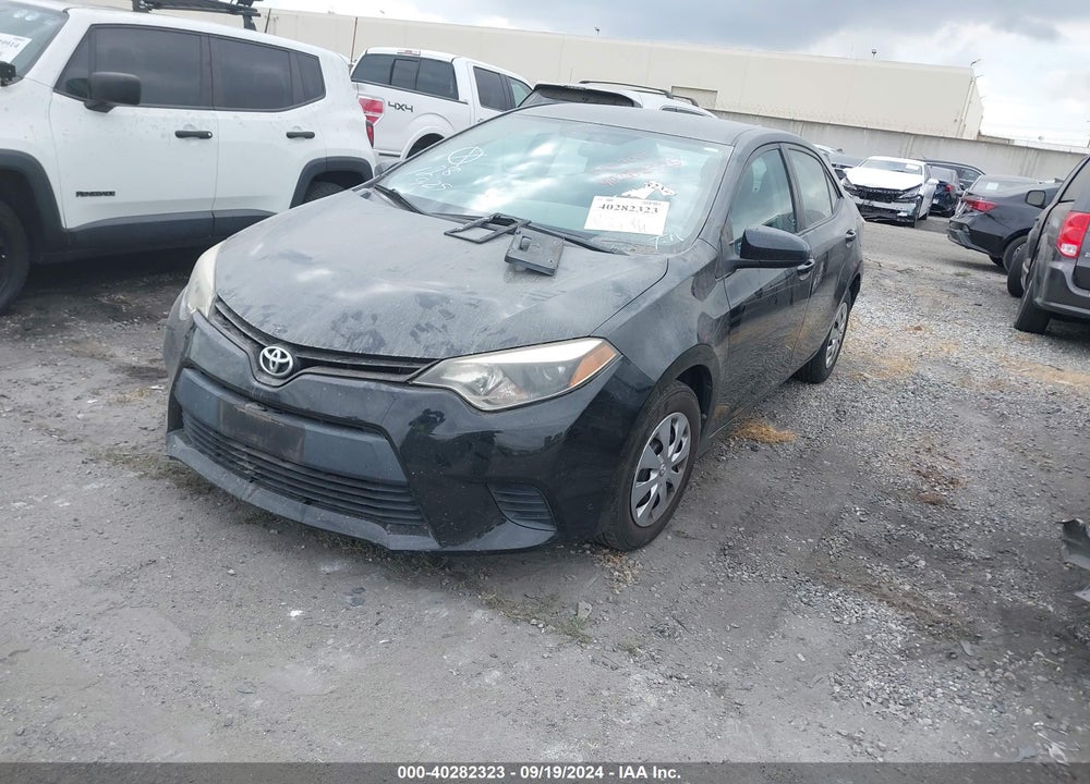 2016 TOYOTA COROLLA L VIN: 5YFBURHE8GP397796