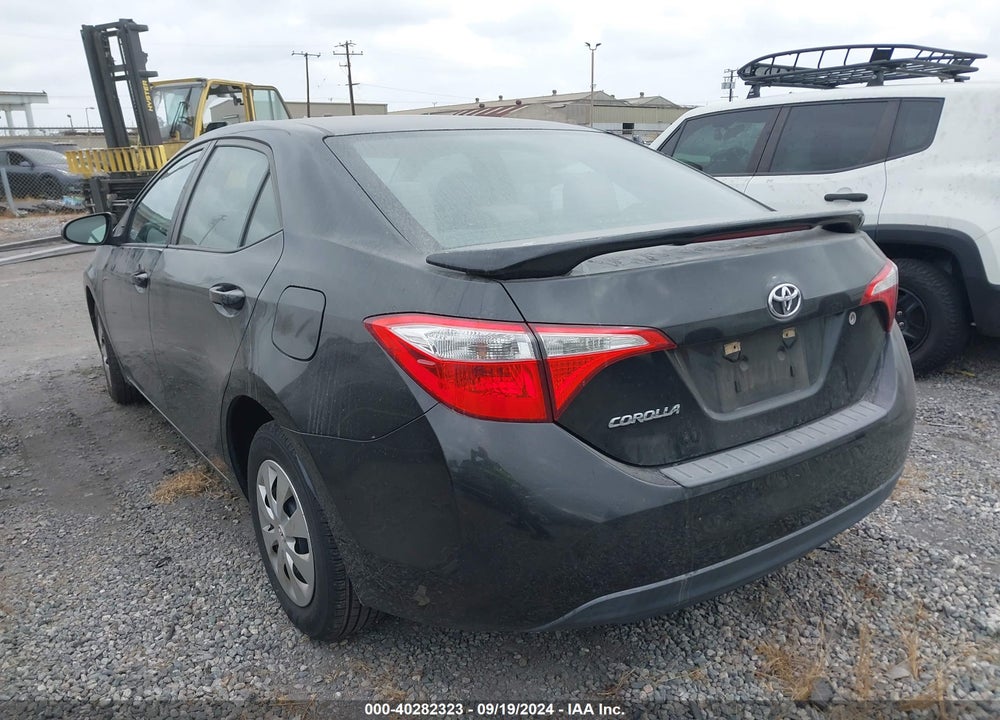 2016 TOYOTA COROLLA L VIN: 5YFBURHE8GP397796