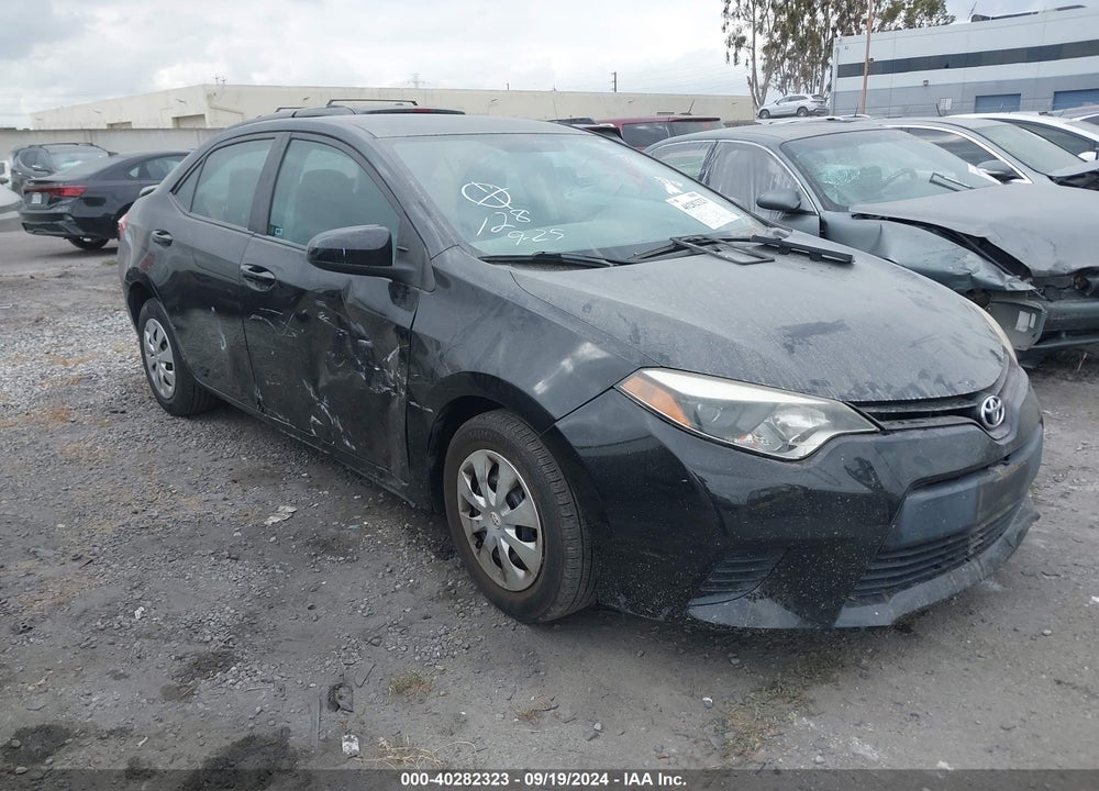 2016 TOYOTA COROLLA L VIN: 5YFBURHE8GP397796