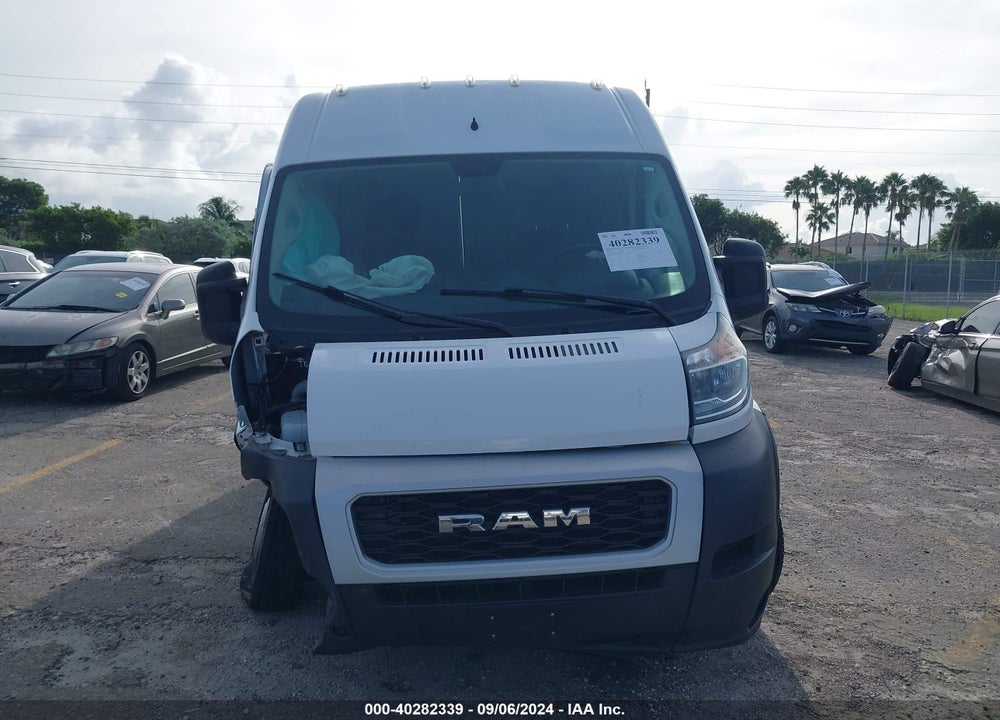 2020 RAM PROMASTER 1500 HIGH ROOF 136 WB VIN: 3C6TRVBG1LE103506
