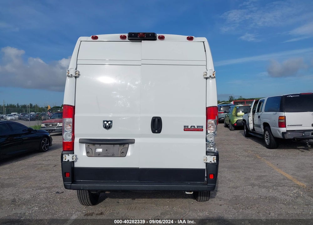 2020 RAM PROMASTER 1500 HIGH ROOF 136 WB VIN: 3C6TRVBG1LE103506