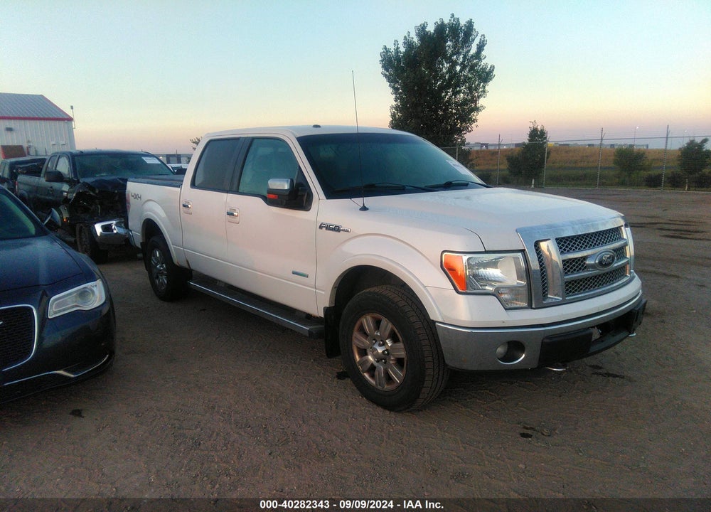 2012 FORD F-150 LARIAT VIN: 1FTFW1ET5CFC21130