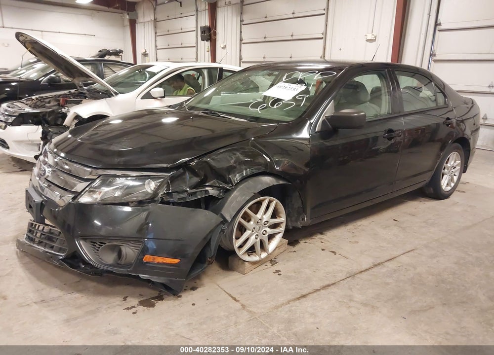 2010 FORD FUSION S VIN: 3FAHP0GA3AR286639