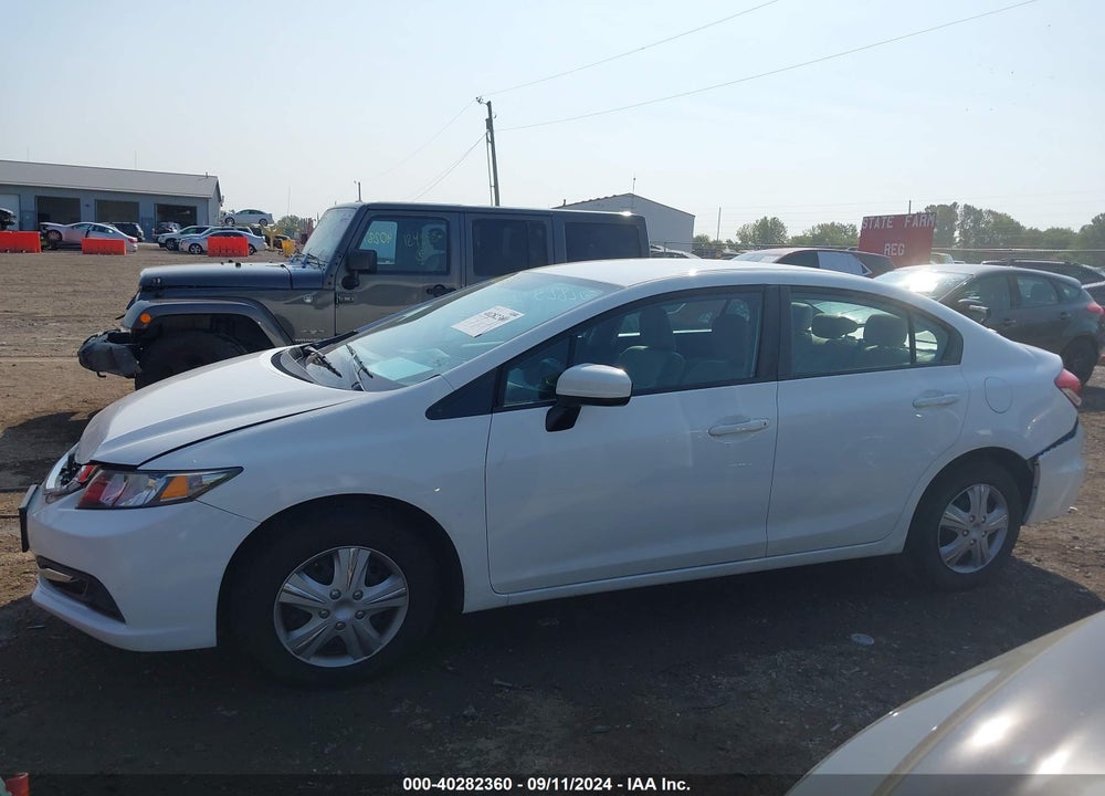 2015 HONDA CIVIC LX VIN: 19XFB2F54FE292559