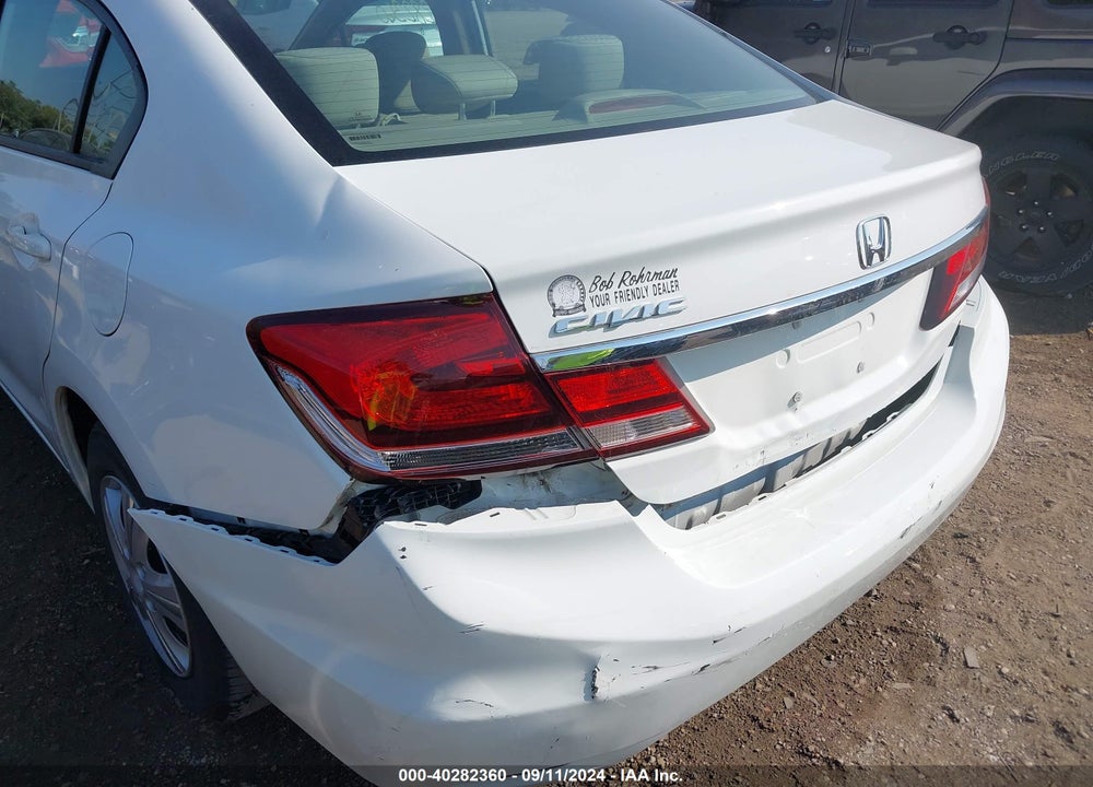 2015 HONDA CIVIC LX VIN: 19XFB2F54FE292559