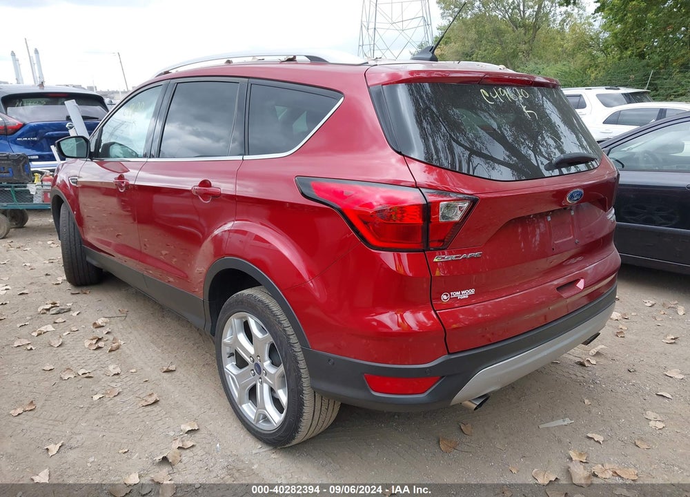 2019 FORD ESCAPE TITANIUM VIN: 1FMCU0J94KUC49620