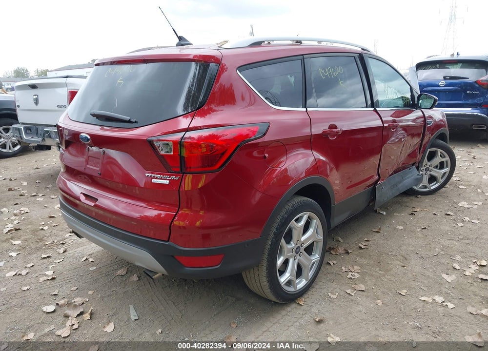 2019 FORD ESCAPE TITANIUM VIN: 1FMCU0J94KUC49620