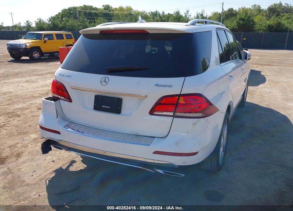 2017 MERCEDES-BENZ GLE 350 4MATIC VIN: 4JGDA5HB2HA914026