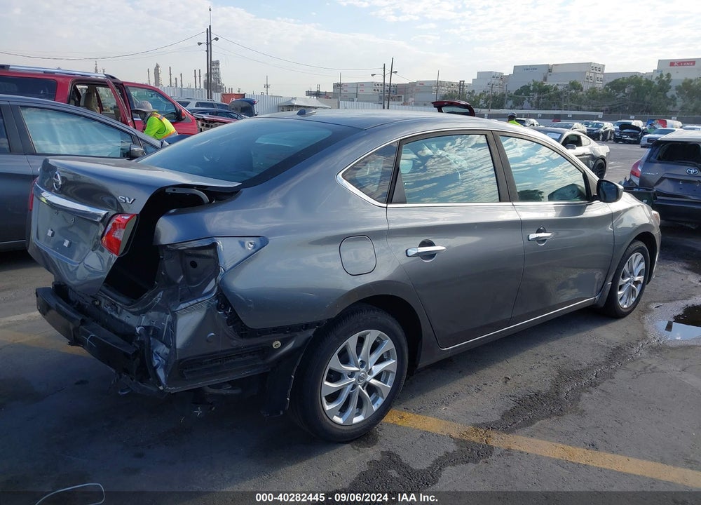 2018 NISSAN SENTRA SV VIN: 3N1AB7AP9JY255517