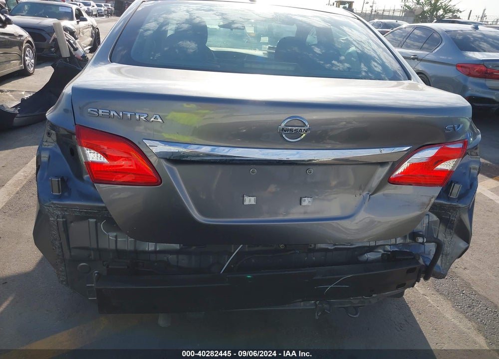 2018 NISSAN SENTRA SV VIN: 3N1AB7AP9JY255517