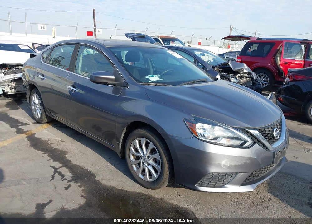 2018 NISSAN SENTRA SV VIN: 3N1AB7AP9JY255517