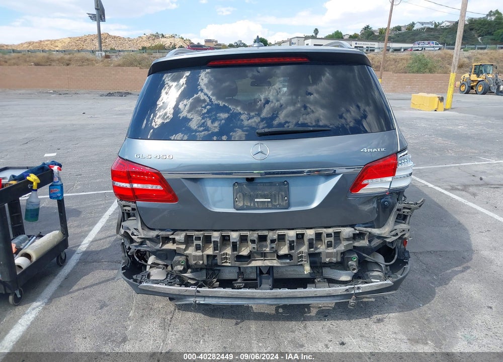 2017 MERCEDES-BENZ GLS 450 4MATIC VIN: 4JGDF6EE3HA992451
