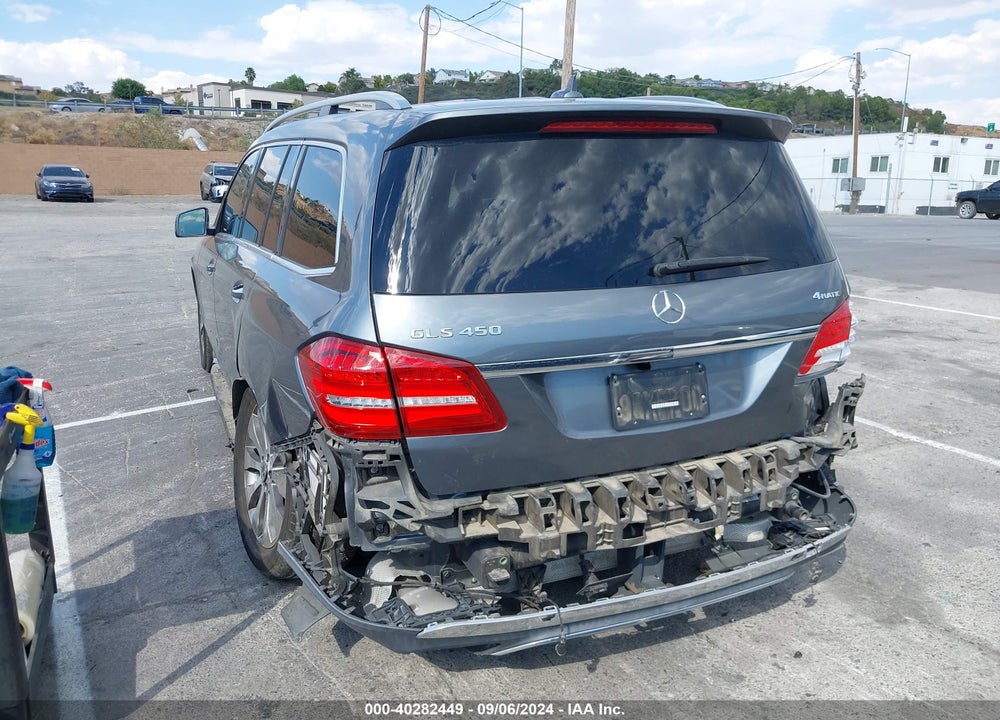 2017 MERCEDES-BENZ GLS 450 4MATIC VIN: 4JGDF6EE3HA992451