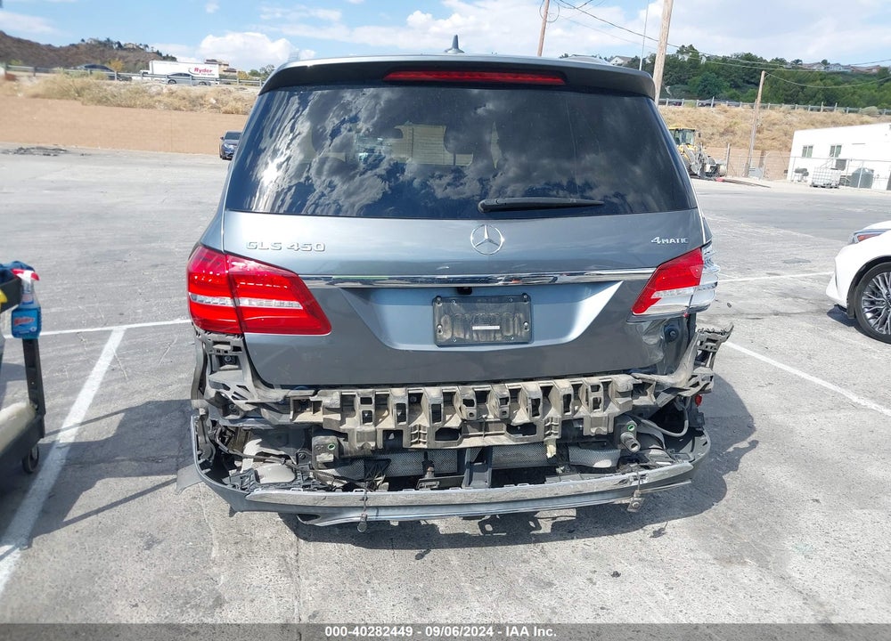 2017 MERCEDES-BENZ GLS 450 4MATIC VIN: 4JGDF6EE3HA992451