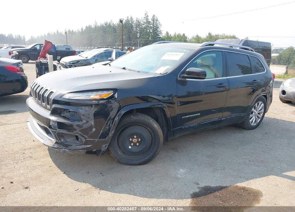 2018 JEEP CHEROKEE OVERLAND 4X4 VIN: 1C4PJMJX2JD597970