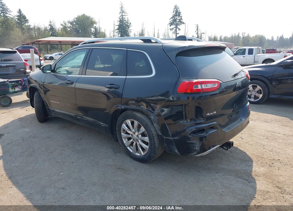 2018 JEEP CHEROKEE OVERLAND 4X4 VIN: 1C4PJMJX2JD597970