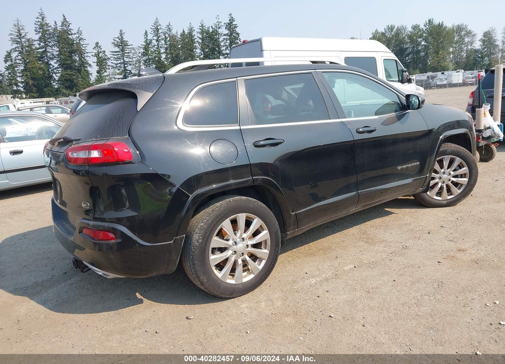 2018 JEEP CHEROKEE OVERLAND 4X4 VIN: 1C4PJMJX2JD597970